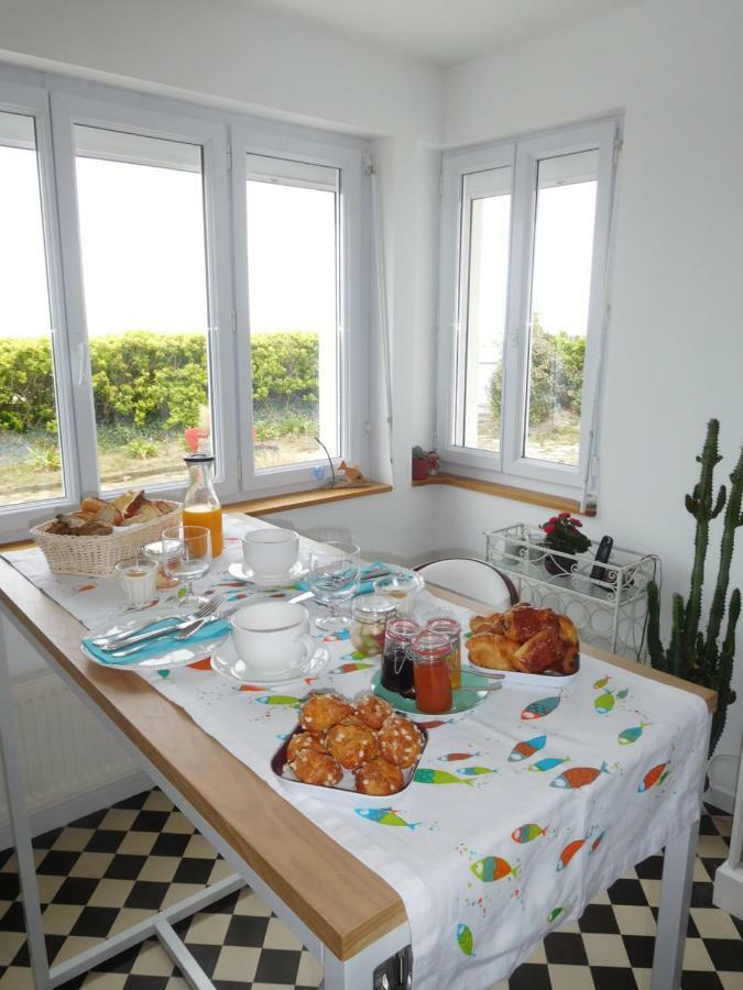 "La Cabine" Barneville-Carteret Eksteriør bilde